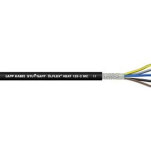 Řídicí kabel LAPP ÖLFLEX® HEAT 125 C MC 1024426/500, 5 G 1.50 mm², vnější Ø 11.10 mm, černá, 500 m