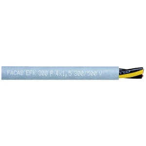 Faber Kabel 031007 vedenie ťažnej reťaze EFK 300 P 3 G 1.50 mm² sivá metrový tovar