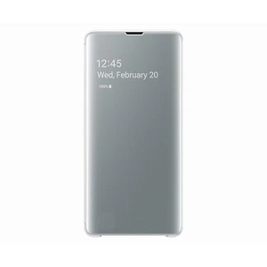 Tok Samsung Clear View Cover EF-ZG975CWE Samsung Galaxy S10 Plus - G975F, White