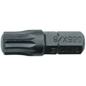 Bit s více hranami Gedore 685 X 8 S-010 6540270, vel. M8, C 6.3, chrom-vanadová ocel, 10 ks