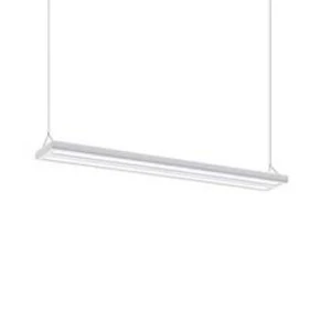 LED závěsný lustr LED ESYLUX PDLISB04 EO10306167, pevně vestavěné LED, bílá