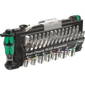 Sada bitů Tool Check PLUS Imperial, 39 ks Wera 05056491001 39dílná Tool-Check PLUS Imperial