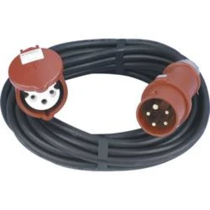 Napájecí prodlužovací kabel REV 0577740555, IP44, černá, 10.00 m