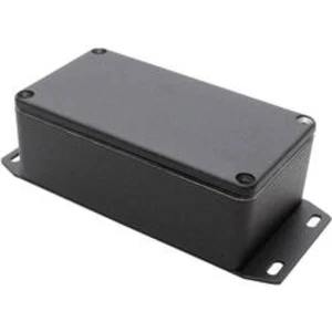 Univerzální pouzdro Hammond Electronics 1590WB2FBK 1590WB2FBK, 112 x 60 x 38 , litý hliník, černá, 1 ks