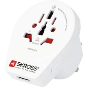 Cestovní adaptér Skross Country Adapter World to UK USB 1500267