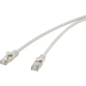 Síťový kabel RJ45 Renkforce RF-4724278, CAT 5e, F/UTP, 5.00 m, šedá