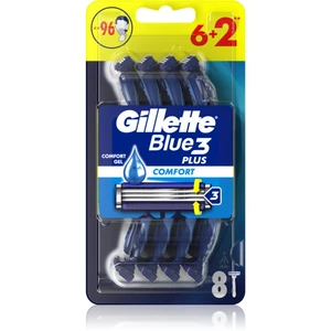 Gillette Blue 3 Comfort jednorázová holítka pro muže 8 ks