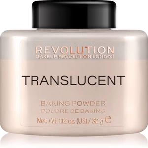 Makeup Revolution Baking Powder sypký pudr odstín Translucent 32 g
