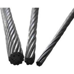 Ocelové lano drátové TOOLCRAFT 13211100400, (Ø) 4 mm, šedá