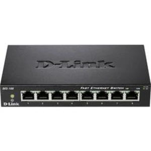 Síťový switch D-Link, DES-108, 8 portů, 100 MBit/s