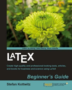 LaTeX Beginner's Guide