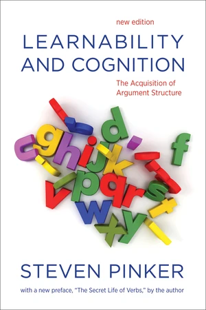 Learnability and Cognition, new edition