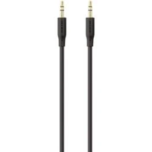 Jack audio kabel Belkin F3Y117bt1M, 1.00 m, černá