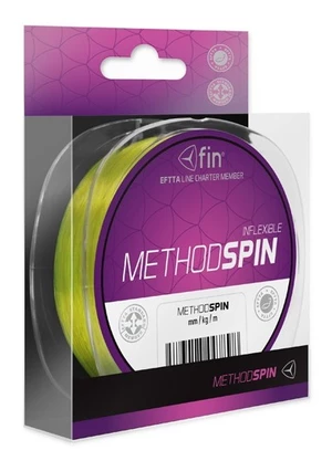 Fin vlasec method spin fluo žlutá 150 m-průměr 0,22 mm / nosnost 9,2 lb