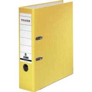 Falken FALKEN Recycolor 11285772 pořadač DIN A4 Šířka hřbetu: 80 mm žlutá 2 třmeny