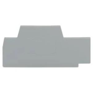 Koncová a oddělovací deska, WAGO 281-342, 83 mm x 2.5 mm x 38 mm , 100 ks