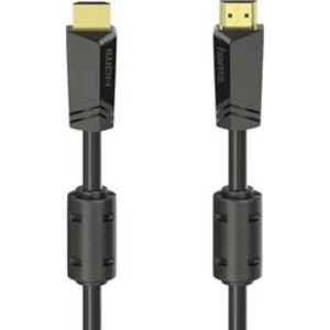 HDMI kabel Hama [1x HDMI zástrčka - 1x HDMI zástrčka] černá 10 m
