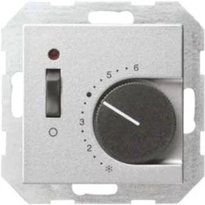 Termostat GIRA 0392 26 hliník