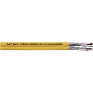Datový kabel LappKabel Cat.7 LAN STP/S-H PiMF CAT. 7 Duplex (2170634), 1 m, žlutá