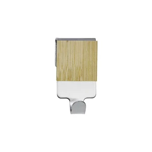 Sada 6 bambusových závesných háčikov Wenko Bamboo Premium