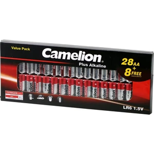 Camelion Plus LR06 tužková batéria typu AA alkalicko-mangánová  1.5 V 36 ks