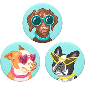 POPSOCKETS Posh Pups  stojan na mobil viacfarebná