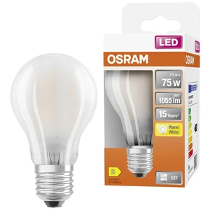 OSRAM 4058075115910 LED  En.trieda 2021 D (A - G) E27 klasická žiarovka 8 W = 75 W teplá biela (Ø x d) 60 mm x 105 mm  1