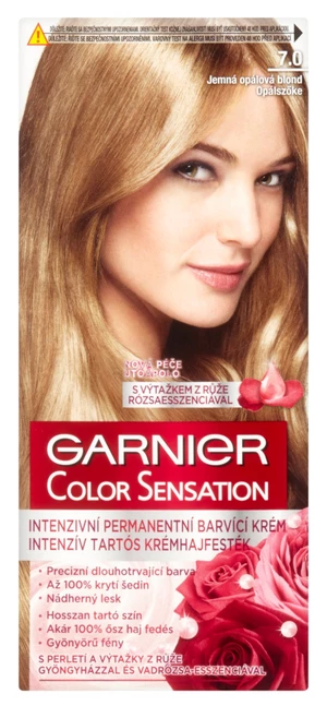 Permanentní barva Garnier Color Sensation 7.0 jemná opálová blond + dárek zdarma