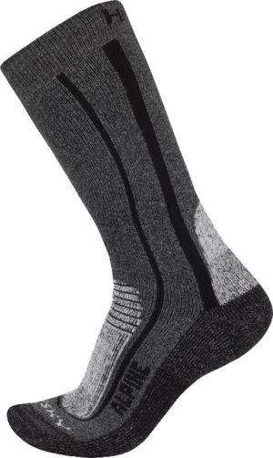 Husky Alpine L (41-44), černá Ponožky