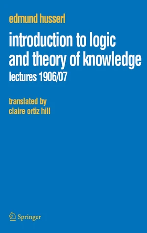 Introduction to Logic and Theory of Knowledge