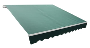 Zatahovací markýza 2,95x2m Zelená,Zatahovací markýza 2,95x2m Zelená