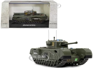 Infantry Tank Mk. IV Churchill Mk. VII "Briton" "UK 34th Tank Brigade France July 1944" 1/43 Diecast Model by AFVs of WWII