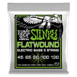 Ernie Ball 2816 Flatwound Struny Do Gitary Basowej