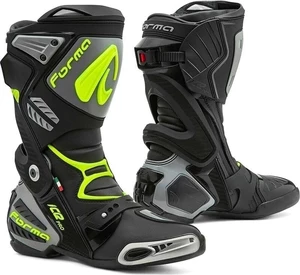 Forma Boots Ice Pro Black/Grey/Yellow Fluo 42 Bottes de moto