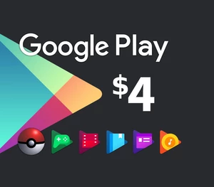 Google Play $4 AU Gift Card