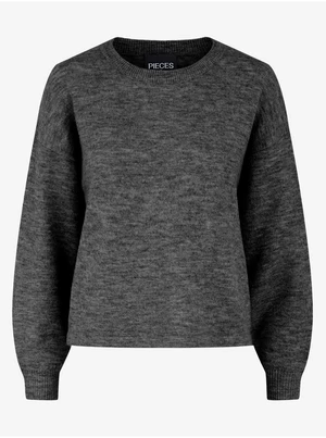 Dark Grey Sweater Pieces Cindy - Women