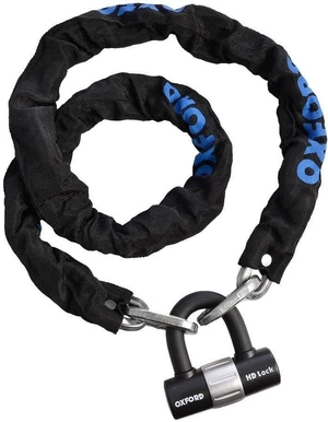 Oxford HD Chain Lock Negro Candado de motocicleta