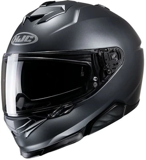 HJC i71 Solid Semi Flat Anthracite 2XL Casco