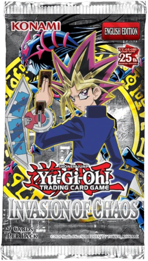 Konami Yu-Gi-Oh 25th Anniversary Edition Invasion of Chaos Booster