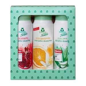 Frosch Darčeková súprava - sprchové gély granátové jablko, aloe vera a kvet pomaranča 3 x 300 ml