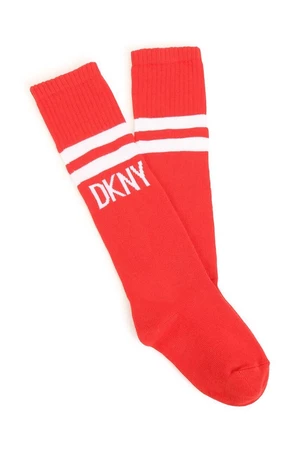 Detské ponožky Dkny červená farba