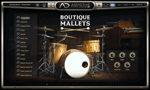 XLN Audio AD2: Boutique Mallets (Produkt cyfrowy)