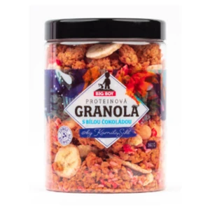 BIG BOY Proteinová granola s bílou čokoládou by KamilaSikl 360 g