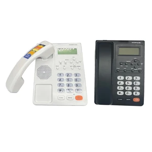 OFBK English Telephone Phone with Caller Corded Landline for Hotel and Home Offices Optimize Communication Efficiency