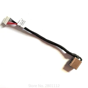 New DC Power Jack for Dell Inspiron 15 7566 7567 Charging Connector Cable P65F P65F001 P65F002 D18KH 0D18KH BCV10 DC30100YY00