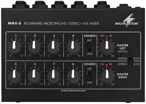 Monacor MMX-8 Mesa de mezclas