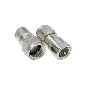 F Male To FME Male Straight RF Coaxial Adapter Connector FME To F Adapter