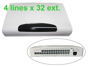CP432 Telephone PBX/Switch system with 4 Lines x 32Extensions phone system
