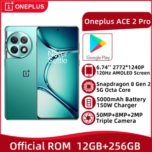 Oneplus ACE 2 Pro 5G Snapdragon 8 Gen 2 Octa Core 6.74'' 120Hz AMOLED Screen 50MP Triple Camera 5000mAh Battery 150W