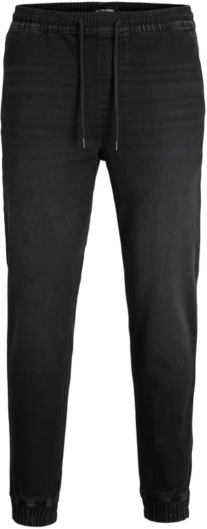 Jack&Jones Pánské džíny JJIGORDON Tapered Fit 12249140 Black Denim M